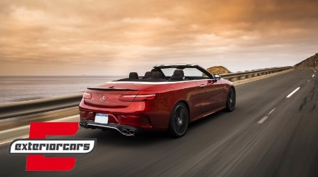 Difuzor zraka & nastavci auspuha E53 AMG dizajn / Mercedes E-klasa C238 Coupe A238 Cabrio AMG Sport Line (2016-2023), RDMBC238E53