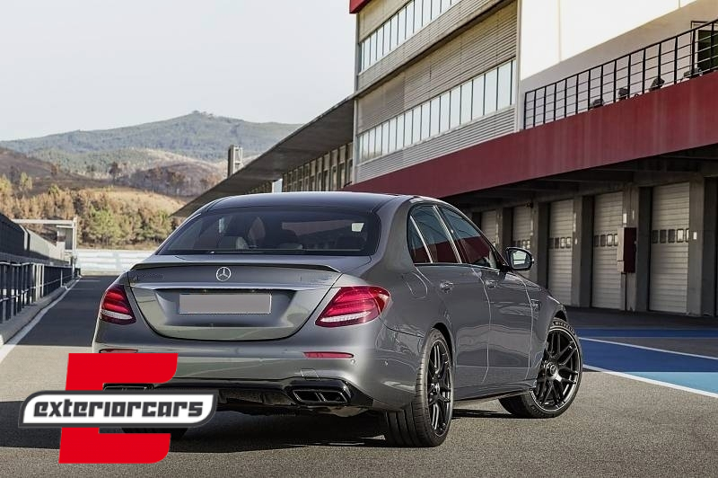 Difuzor zraka & nastavci auspuha E63s AMG dizajn Night paket / Mercedes E-klasa W213 Sport Line (2016-2019), CORDMBW213BTYBS