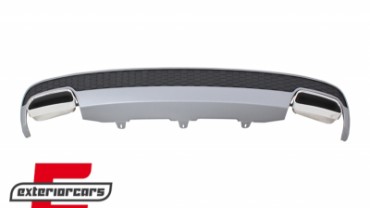 Difuzor zraka & nastavci auspuha Facelift look / Audi A6 4G limuzina (2011-2014), RDAUA64GNF