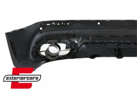 Difuzor zraka & nastavci auspuha GLB35 AMG dizajn Night paket / Mercedes GLB X247 SUV (2019-04.2023), RDMBX247GLB35B