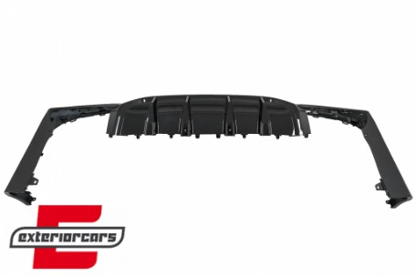 Difuzor zraka & nastavci auspuha GLC43 AMG dizajn (crna) / Mercedes GLC SUV X253 Facelift (2020-2022), RDMBGLC253F43B