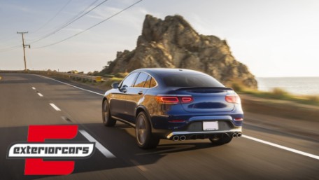 Difuzor zraka & nastavci auspuha GLC43 AMG dizajn / Mercedes GLC Coupe Facelift C253 (2020-), RDMBGLCC253F43C