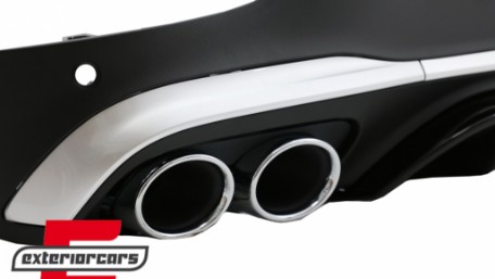 Difuzor zraka & nastavci auspuha GLC43 AMG dizajn / Mercedes GLC Coupe Facelift C253 (2020-), RDMBGLCC253F43C