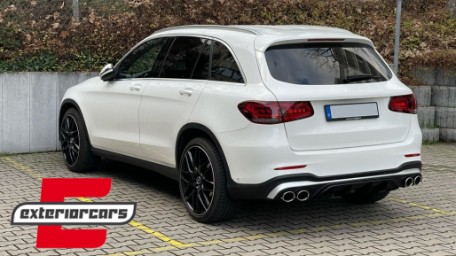 Difuzor zraka & nastavci auspuha GLC43 AMG dizajn / Mercedes GLC SUV X253 Facelift (2020-2022), RDMBGLC253F43S