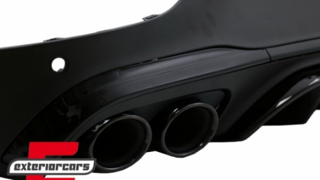 Difuzor zraka & nastavci auspuha GLC43 AMG dizajn Night paket / Mercedes GLC Coupe Facelift C253 (2020-), RDMBGLCC253F43B
