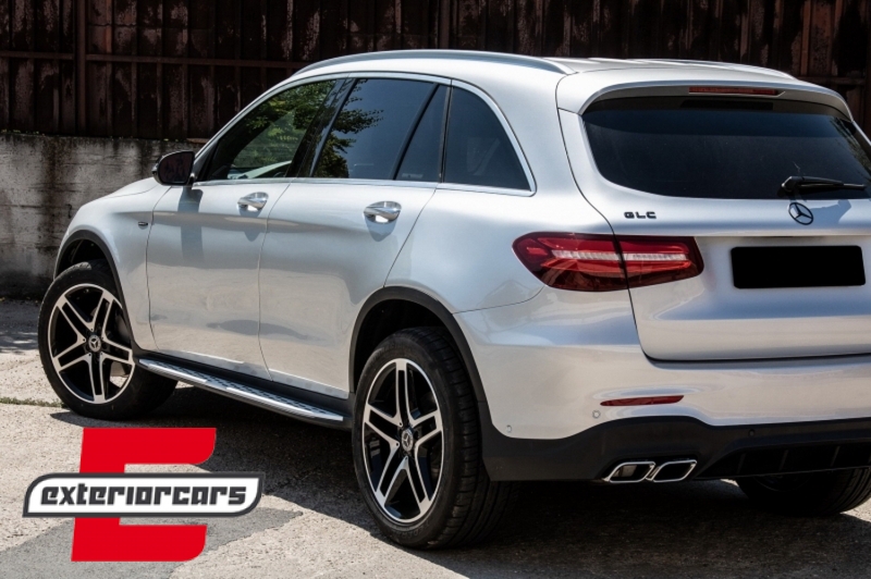 Difuzor zraka & nastavci auspuha GLC63 AMG dizajn / Mercedes GLC X253 SUV (2015-07.2019), 40019