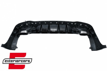 Difuzor zraka & nastavci auspuha GLC63 AMG dizajn Night paket / Mercedes GLC SUV X253 Facelift (2020-2022), 43414