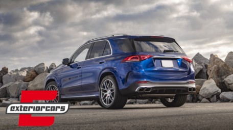 Difuzor zraka & nastavci auspuha GLE63 AMG dizajn / Mercedes GLE W167 SUV V167 Sport Line (2019-), RDMBGLE63W167