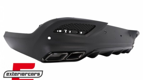 Difuzor zraka & nastavci auspuha GLE63 AMG dizajn Night paket / Mercedes GLE Coupe C292 Sport Line (2015-2019), RDMBGLEC292B
