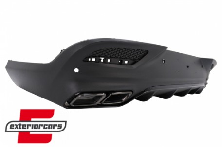 Difuzor zraka & nastavci auspuha GLE63 AMG dizajn Night paket / Mercedes GLE Coupe C292 Sport Line (2015-2019), RDMBGLEC292B