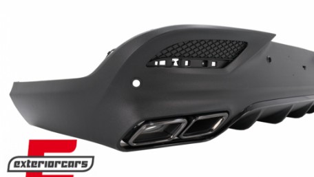 Difuzor zraka & nastavci auspuha GLE63 AMG dizajn Night paket / Mercedes GLE Coupe C292 Sport Line (2015-2019), RDMBGLEC292B