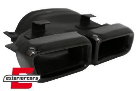Difuzor zraka & nastavci auspuha GLE63 AMG dizajn (Night paket) / Mercedes GLE W166 SUV Sport Line (2015-2018), RDMBGLEW166B