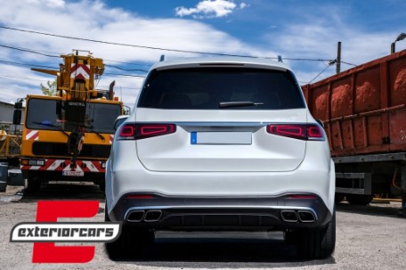 Difuzor zraka & nastavci auspuha GLS63 AMG dizajn / Mercedes GLS klasa X167 (2020-), RDMBX167