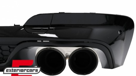 Difuzor zraka & nastavci auspuha M Competition look (piano crna) / BMW X3 G01 (2018-07.2021), 40231