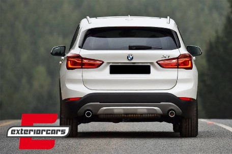 Difuzor zraka & nastavci auspuha M Sport dizajn / BMW X1 SUV F48 (06.2015-2019), RDBMX1F48MP
