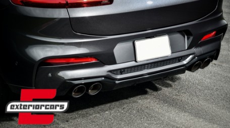Difuzor zraka & nastavci auspuha M Sport dizajn / BMW X4 G02 M Sport (2018-07.2021), 41584