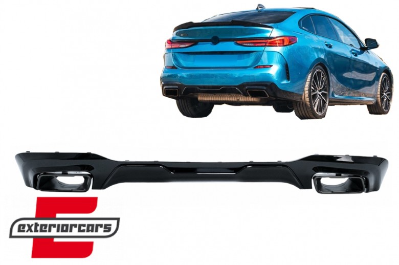 Difuzor zraka & nastavci auspuha M235i dizajn (crna) / BMW serije 2 F44 Gran Coupe (2020-), RDBMF44MB