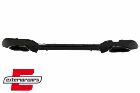 Difuzor zraka & nastavci auspuha M340i M look (chrome) / BMW serije 3 G20 G28 limuzina G21 karavan (2018-06.2022), RDBMG20MPS