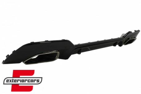 Difuzor zraka & nastavci auspuha M340i M look (chrome) / BMW serije 3 G20 G28 limuzina G21 karavan (2018-06.2022), RDBMG20MPS
