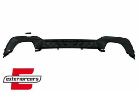 Difuzor zraka & nastavci auspuha M340i M look (chrome) / BMW serije 3 G20 G28 limuzina G21 karavan (2018-06.2022), RDBMG20MPS