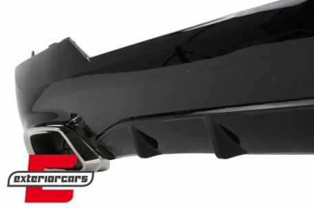 Difuzor zraka & nastavci auspuha M440i dizajn (chrome) / BMW serije 4 G22 G23 M Sport (2020-), RDBMG22M4