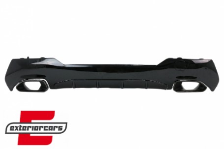 Difuzor zraka & nastavci auspuha M440i dizajn (crna) / BMW serije 4 G22 G23 M Sport (2020-), 41578