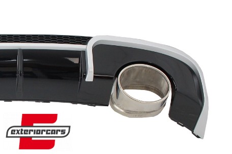 Difuzor zraka & nastavci auspuha RS3 dizajn / Audi A3 8V Hatchback Sportback (2012-2015), RDAUA38VRSH