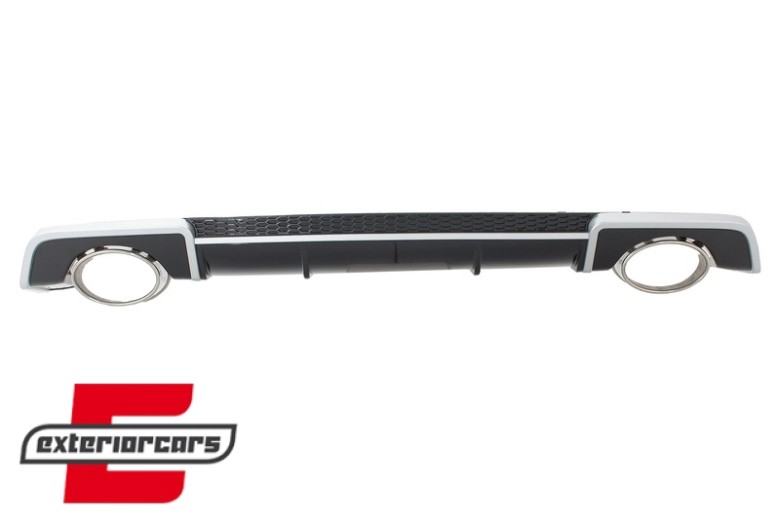 Difuzor zraka & nastavci auspuha RS3 dizajn / AUDI A3 8V Limuzina Cabrio (2012-2015), RDAUA38VRS