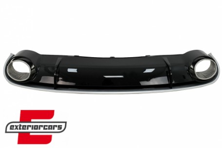 Difuzor zraka & nastavci auspuha RS4 dizajn / Audi A4 B8 limuzina karavan (2007-2011), RDAURS4