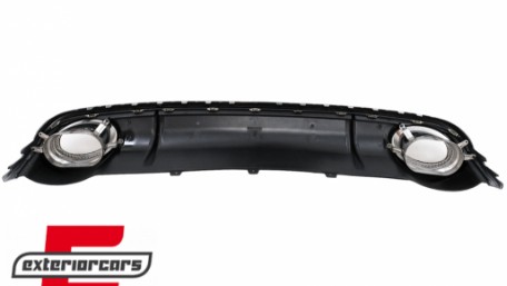 Difuzor zraka & nastavci auspuha RS4 dizajn / Audi A4 B8 limuzina karavan (2007-2011), RDAURS4
