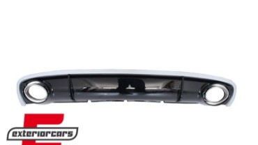 Difuzor zraka & nastavci auspuha RS4 dizajn / AUDI A4 B8.5 limuzina karavan Facelift (2012-2015), ZTAU03