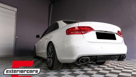 Difuzor zraka & nastavci auspuha RS4 dizajn / AUDI A4 B8.5 limuzina karavan Facelift (2012-2015), ZTAU03