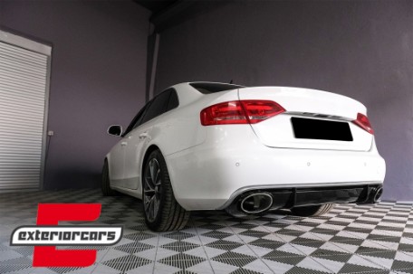Difuzor zraka & nastavci auspuha RS4 dizajn / AUDI A4 B8.5 limuzina karavan Facelift (2012-2015), ZTAU03