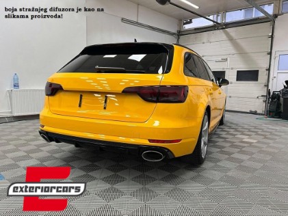 Difuzor zraka & nastavci auspuha RS4 dizajn / Audi A4 B9 8W limuzina karavan (2016-2018), RDAUA4B9RS