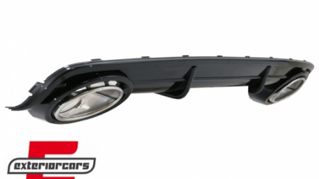 Difuzor zraka & nastavci auspuha RS6 dizajn / Audi A6 C6 4F limuzina karavan (2004-2011), ZTAU12