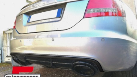 Difuzor zraka & nastavci auspuha RS6 dizajn / Audi A6 C6 4F limuzina karavan (2004-2011), ZTAU12