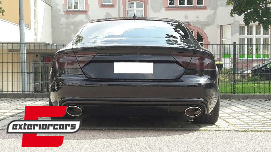 Difuzor zraka & nastavci auspuha RS7 dizajn / Audi A7 4G (2010-2014), RDAUA74G