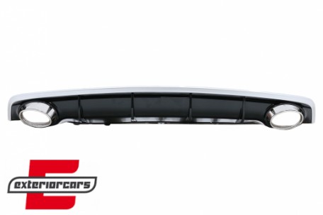 Difuzor zraka & nastavci auspuha RS7 dizajn / Audi A7 4G Facelift (2015-2018), RDAUA74GFSL