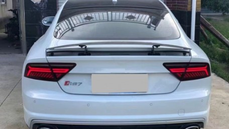 Difuzor zraka & nastavci auspuha RS7 dizajn / Audi A7 4G Facelift (2015-2018), RDAUA74GFSL