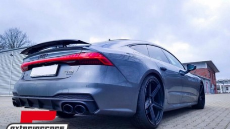 Difuzor zraka & nastavci auspuha RS7 dizajn / Audi A7 4K8 S-line (2018-2023), RDAUA74K8S7