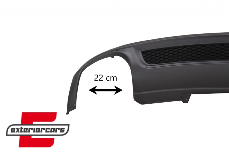 Difuzor zraka & nastavci auspuha S-line dizajn / Audi A4 B8 limuzina karavan (2008-2011), CORDAUA4B8S4NKLT