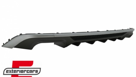 Difuzor zraka & nastavci auspuha S3 dizajn / Audi A3 8V Facelift Hatchback Sportback (2016-2019), CORDAUA38VFHNTY