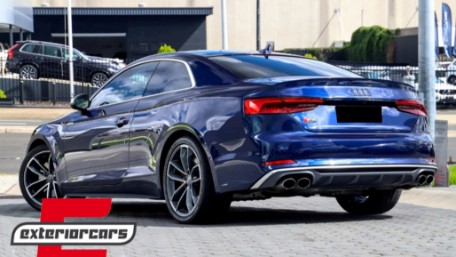 Difuzor zraka & nastavci auspuha S5 dizajn / Audi A5 F5 S-Line (2017-2019), RDAUA5F5SL