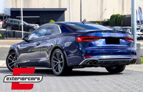 Difuzor zraka & nastavci auspuha S5 dizajn / Audi A5 F5 S-Line (2017-2019), RDAUA5F5SL
