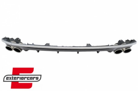 Difuzor zraka & nastavci auspuha S5 dizajn / Audi A5 F5 S-Line (2017-2019), RDAUA5F5SL