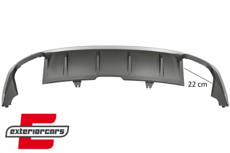 Difuzor zraka & nastavci auspuha S5 dizajn / Audi A5 F5 S-Line (2017-2019), RDAUA5F5SL