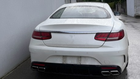 Difuzor zraka & nastavci auspuha S63 AMG Facelift dizajn / Mercedes S-klasa C217 Coupe (2014-2020), RDMBC217AMGS63B