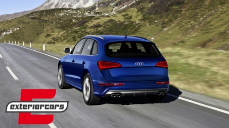 Difuzor zraka & nastavci auspuha SQ5 dizajn / Audi Q5 8R Facelift (2009-2016), CORDAUQ58RSLTY