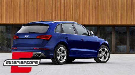 Difuzor zraka & nastavci auspuha SQ5 dizajn / Audi Q5 8R Facelift (2009-2016), CORDAUQ58RSLTY