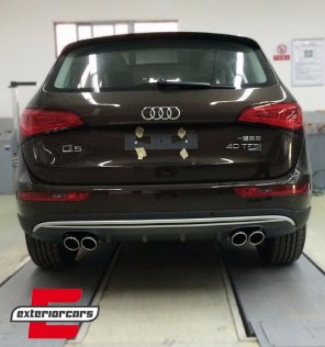 Difuzor zraka & nastavci auspuha SQ5 dizajn / Audi Q5 8R Facelift (2013-2016), RDAUQ58RSQ5